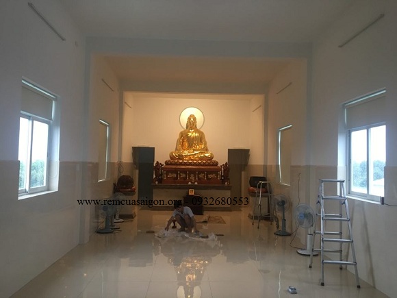 Rèm cửa chùa Phúc Minh