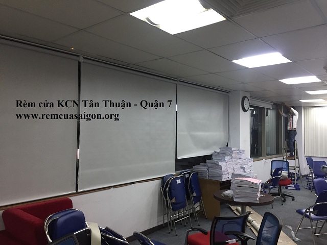 Rèm văn phòng khu chế xuất Tân Thuận